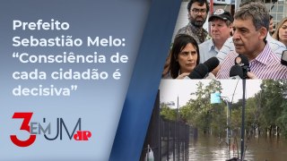 População de Porto Alegre enfrenta racionamento de água após enchentes no RS