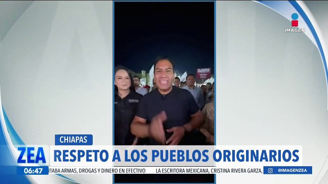 El respeto a los pueblos originarios es el cimiento para construir una nueva era en Chiapas: Eduardo Ramírez