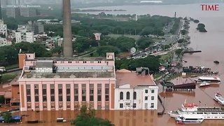 Aerial Footage Shows Devastation of Deadly Brazil Floods