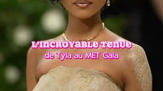 L’incroyable tenue de Tyla au MET Gala