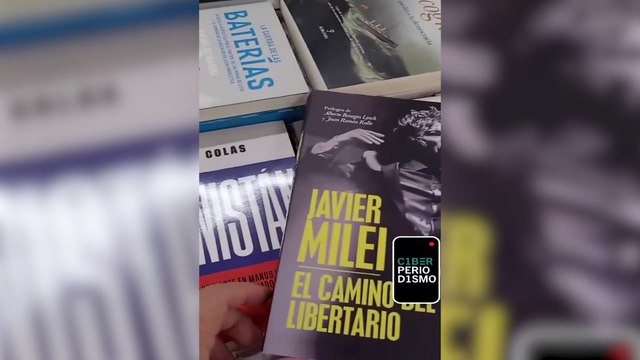 Libro Javier Milei