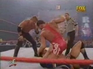 Jericho vs Angle vs The Rock Undisputed Championship