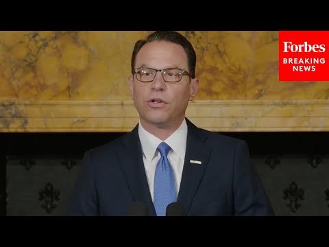 Pennsylvania Gov. Josh Shapiro Holds A Holocaust Remembrance Day Event