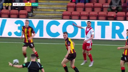 Airdrieonians Vs Partick Thistle  Play-Off Quarter-Final 1 leg 2 half