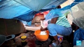 Ola de violencia obliga a los haitianos a abandonar sus hogares y refugiarse en campamentos