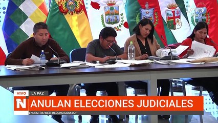 Anulan elecciones judiciales