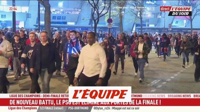 Encore battu par Dortmund, le PSG est éliminé - Foot - C1