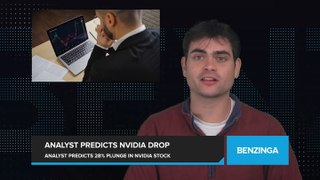 Analyst Challenges Nvidia's AI Dominance, Predicts 28% Plunge in Stock Price
