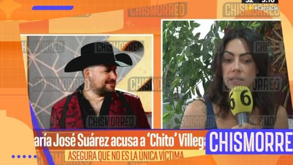 María José Suárez acusa a &#039;Chito&#039; Villegas de abusar de ella