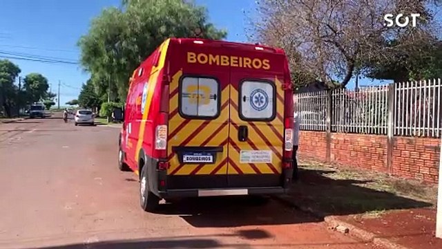 Motociclista fica ferido em colisão com carro no São Cristóvão em Cascavel