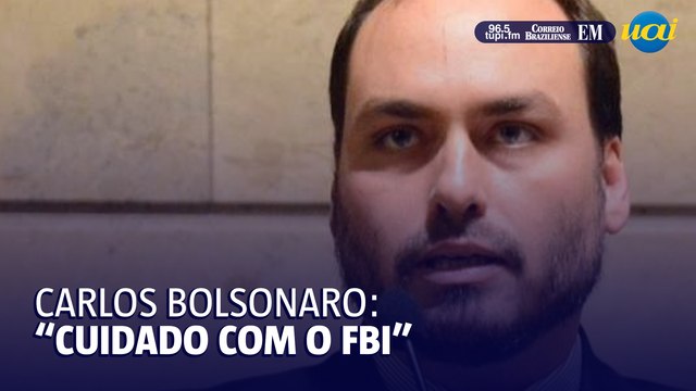 Carlos Bolsonaro alerta Nikolas Ferreira e outros deputados: 'Cuidado com o FBI'