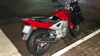 Motociclista fica ferido em queda de moto no São Cristóvão