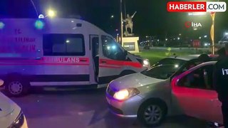 Karaman'da cip ile otomobil çarpıştı: 1 yaralı