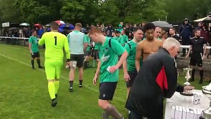 North Gloucestershire League J O Roberts Cup presentation