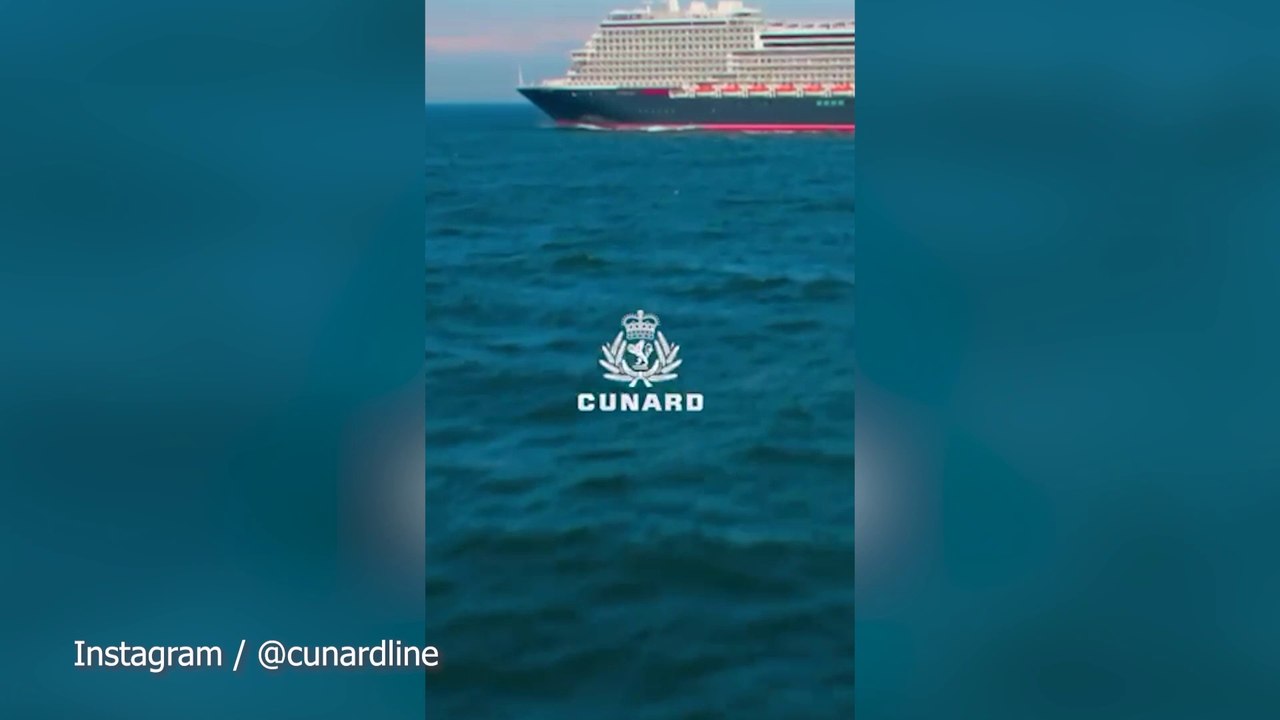 Queen Anne: New Cunard cruise ship arrives in Southampton