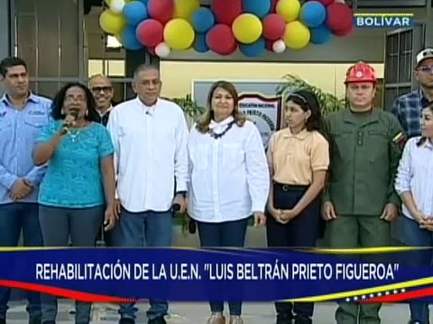 Bolívar | Bricomiles rehabilitan espacios integrales de la U.E.N. Luis Beltrán Prieto Figueroa