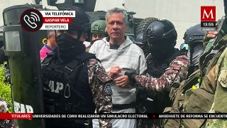 Abogados de Jorge Glas inician demanda contra Daniel Noboa por irrupción a embajada de México