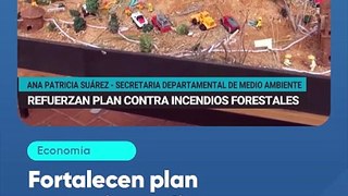 Fortalecen plan contra incendios forestales en zonas críticas