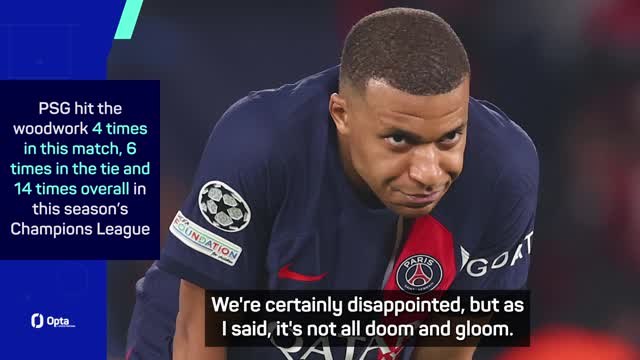 PSG just not effective in both boxes against Dortmund - Mbappé