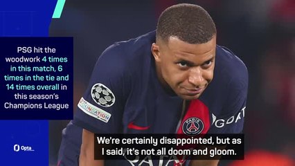 PSG just not effective in both boxes against Dortmund - Mbappé