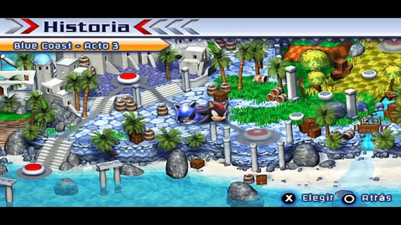 Sonic Rivals 2 PSP Español #3 Shadow #SONICRIVALS #RJ_Anda #SONICPSP #SEGAPSP RJ ANDA