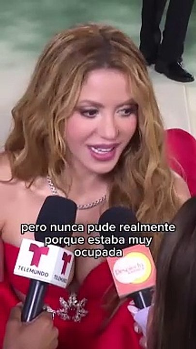 Shakira en met gala!   Y aquí lo que me comentó sobre la entrevista que tuve con tom cruise en Roma! ¿Se acuerdan   #shakira #metgala #nyc #metgala2024 #tomcruise @shakira