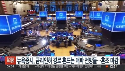 뉴욕증시, 금리인하 경로 흔드는 매파 전망들…혼조 마감