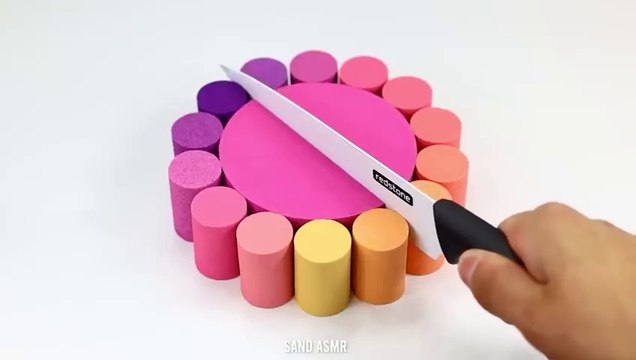 1 Hour Kinetic Sand ASMR ! Satisfying Sand ASMR Cutting! Relaxing Kinetic Sand ASMR #10