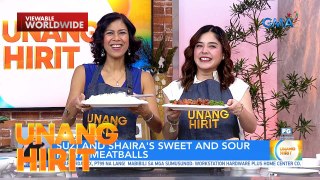 This is Eat— Suzi and Shaira’s sweet and sour pinya meatballs | Unang Hirit