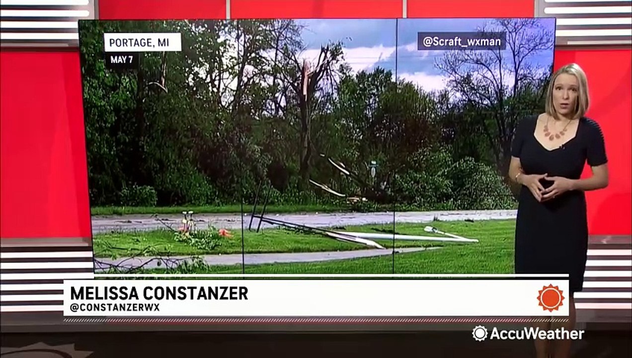 Tornadoes touch down in Michigan after destructive storms throughout the central US