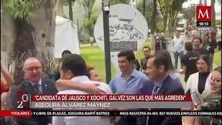 Máynez critica el debate local de Jalisco y respalda a Pablo Lemus