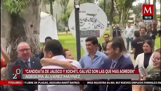 Máynez critica el debate local de Jalisco y respalda a Pablo Lemus