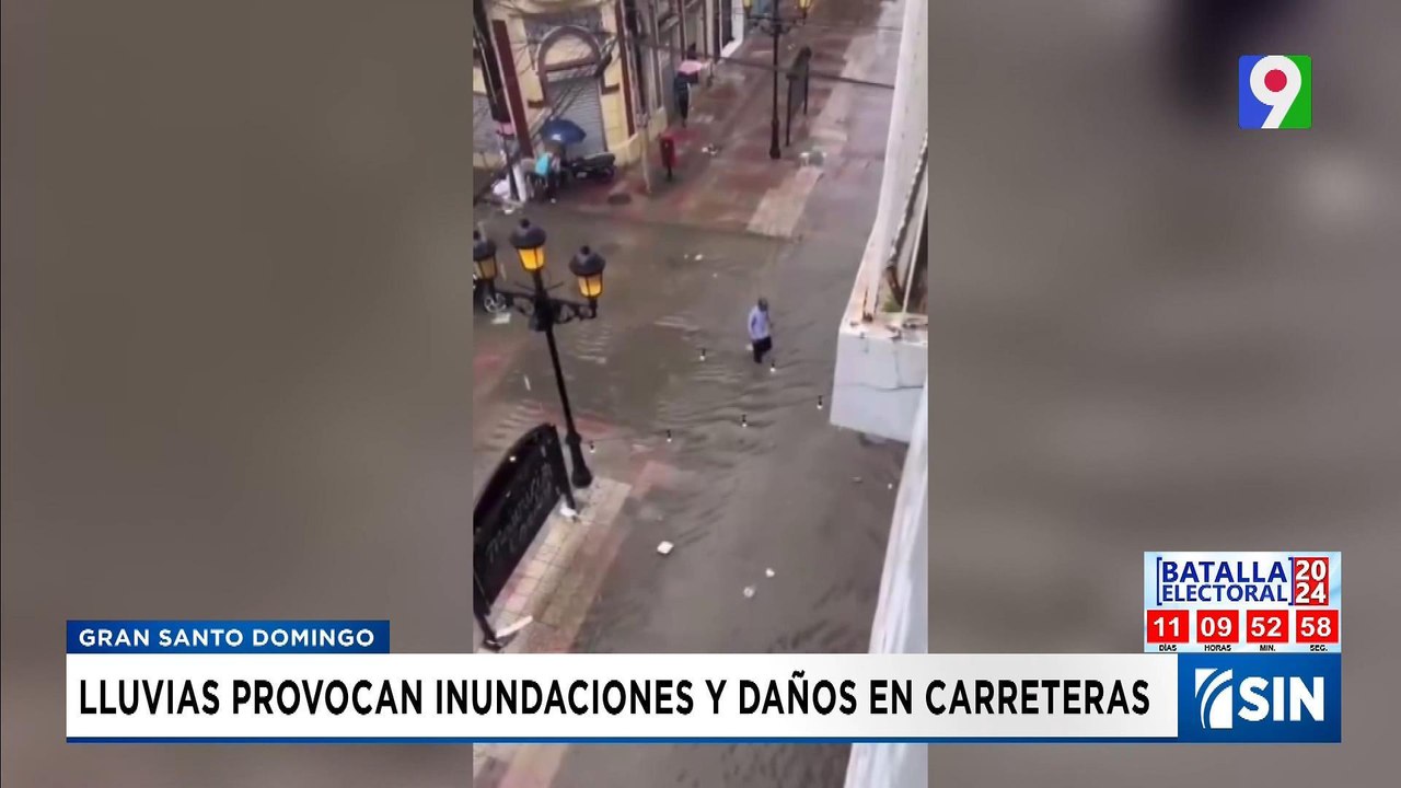 Lluvias causan estragos y caos en provincias de RD  | Emisión Estelar SIN con Alicia Ortega