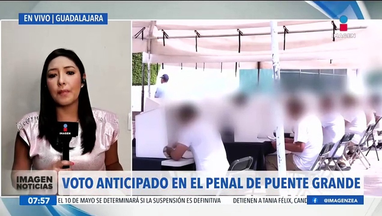 Internos de 12 centros penitenciarios en Jalisco emiten su voto