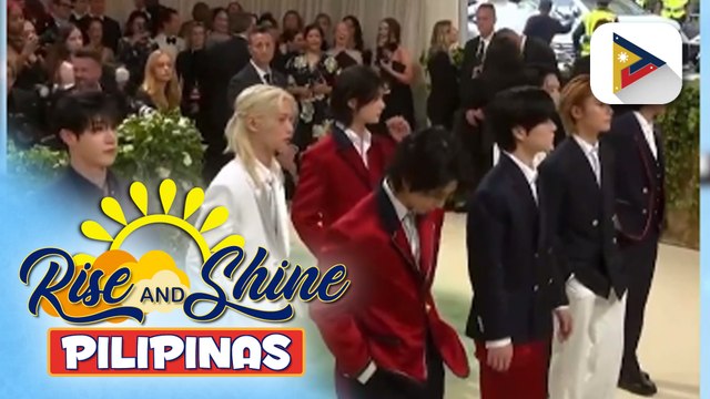 Talk Biz | Stray Kids gumawa ng history bilang kauna-unahang K-pop group na um-attend sa Met Gala