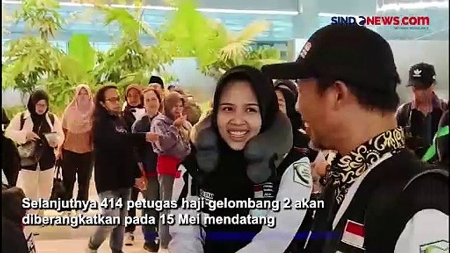 437 Petugas Haji Daker Bandara dan Madinah Terbang ke Tanah Suci