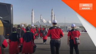 Persediaan sambut jemaah pertama Malaysia di Madinah