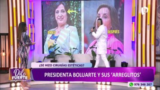 Cirujano asegura que presidenta Boluarte tiene sus arreglos: “Es muy evidente”