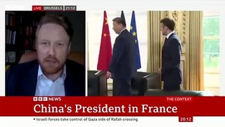 BBC Latest News What happened when China's leader Xi Jinping met France's President Macron