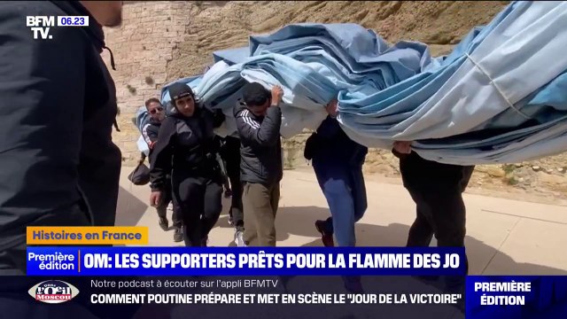 Arrivée de la flamme à Marseille: ce tifo géant que les supporters de l'OM vont déployer sur le Vieux-Port