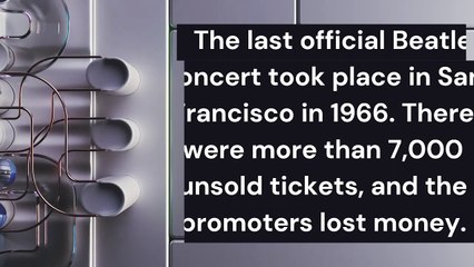 Fact About Beatles concert