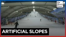 Artificial slopes a hit in mountainless Netherlands