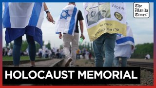 Annual Holocaust memorial march takes place at Auschwitz