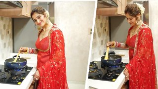 Arti Singh First Rasoi In Sasural, Suji Ka Halwa Cooking करते...| Boldsky