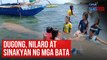 Dugong, nilaro at sinakyan ng mga bata | GMA Integrated Newsfeed