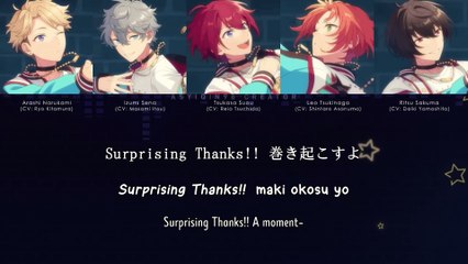 Surprising Thanks!! - Knights ver. (lyrics)