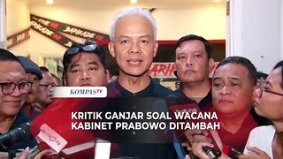 Kritik Ganjar soal Wacana Kabinet Prabowo-Gibran Tambah Jadi 40 Menteri: UU Itu Sudah Membatasi