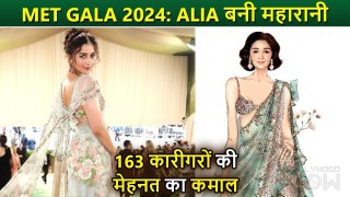 Met Gala 2024: Alia Bhatt's MOST EXPENSIVE Saree Took 1965 Hours To Create Timeless Princess