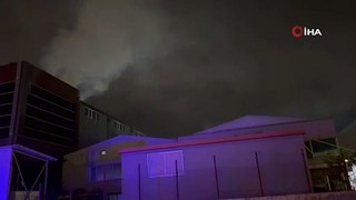 İplik fabrikasında yangın paniği