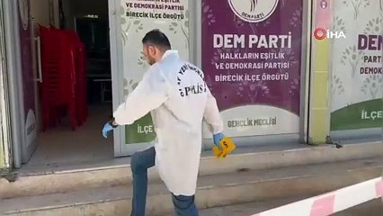 DEM'lilere kurşun yağmuru! Parti binasına saldırı düzenlendi